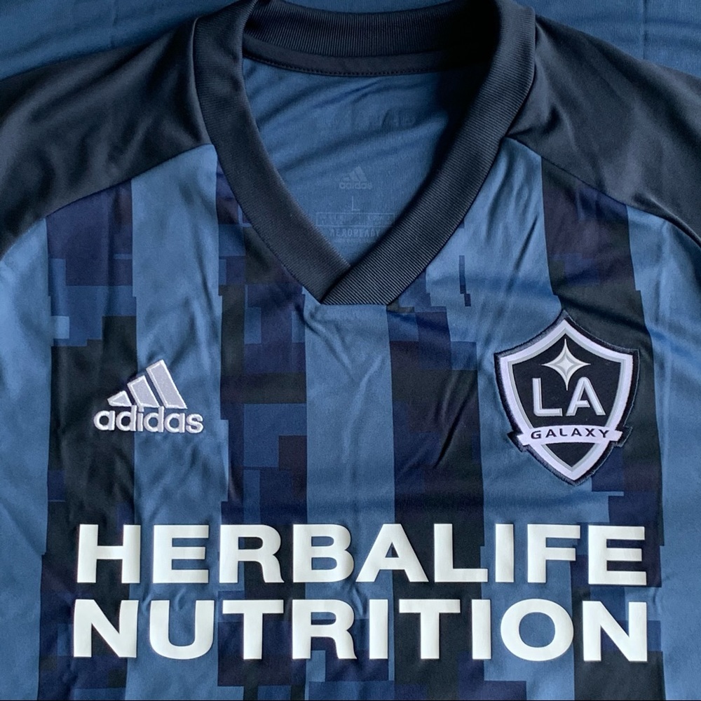 Adidas LA Galaxy Away MLS Soccer Jersey Men's